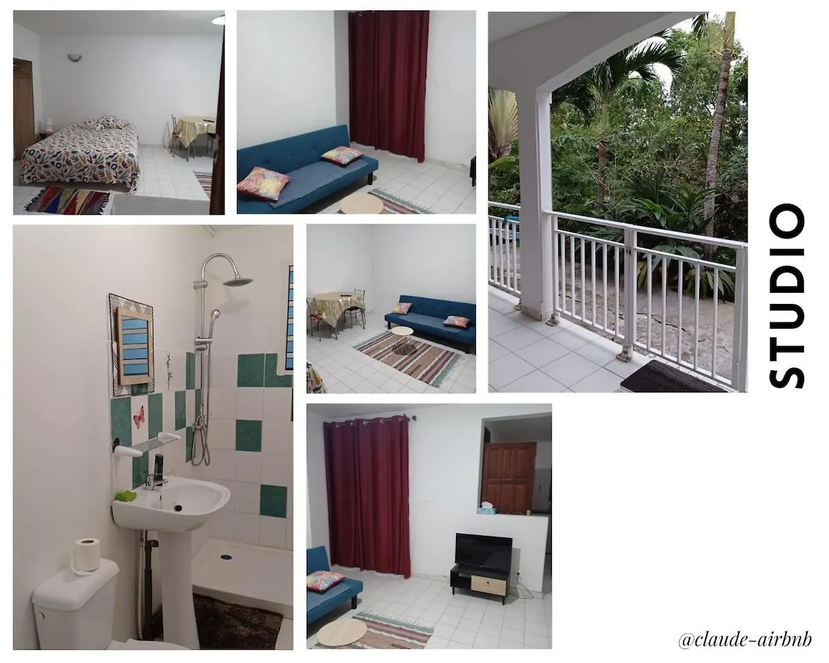 Location 29M2 Meuble Le Gosier Lägenhet